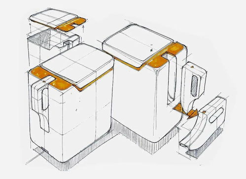 手繪口糧 超干凈的產(chǎn)品設(shè)計手繪草圖與電腦平面圖文制作的藝術(shù)融合